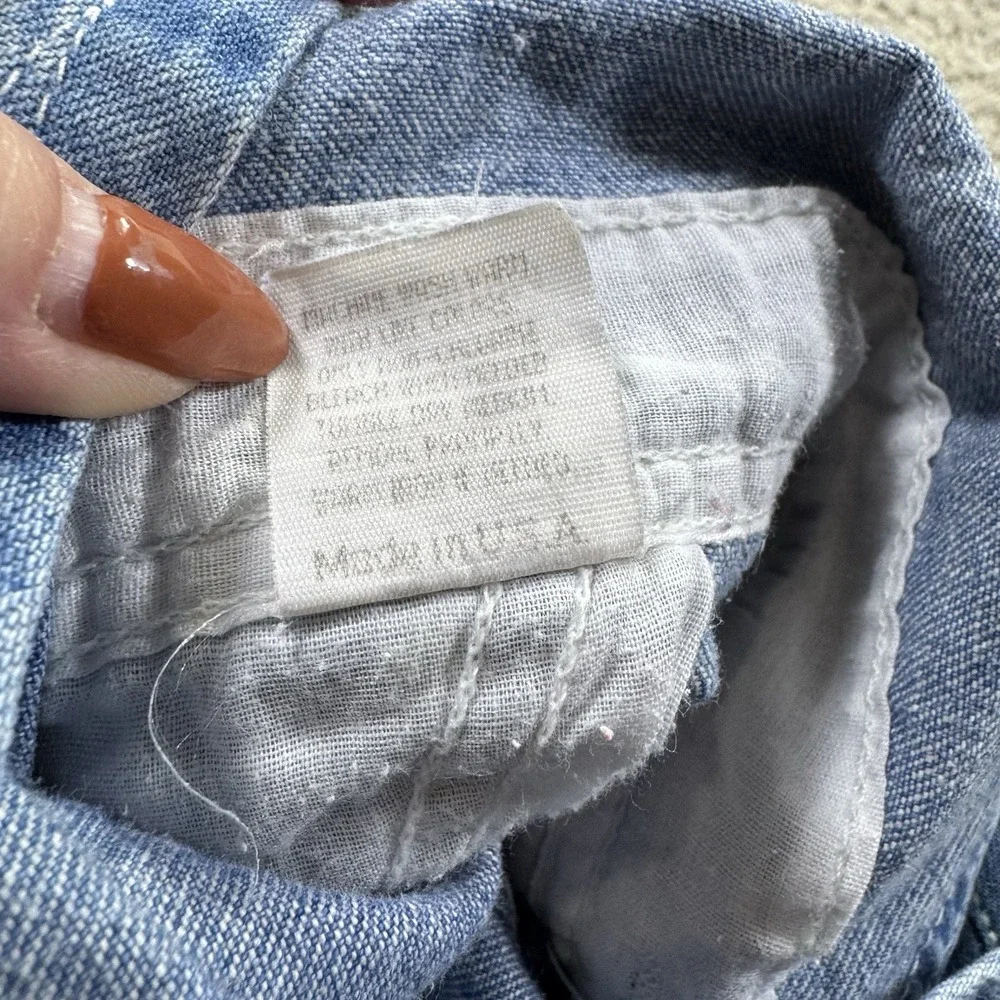 Vintage 90's Oshkosh B'Gosh Denim‎ Overalls 6-9 Months